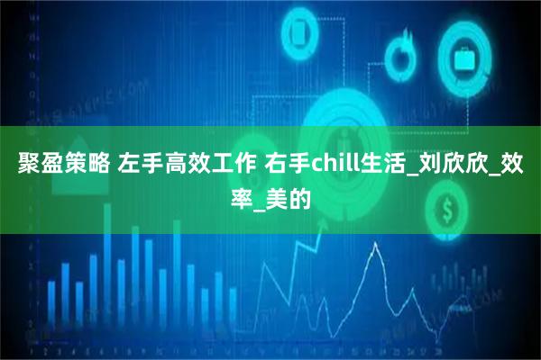 聚盈策略 左手高效工作 右手chill生活_刘欣欣_效率_美的