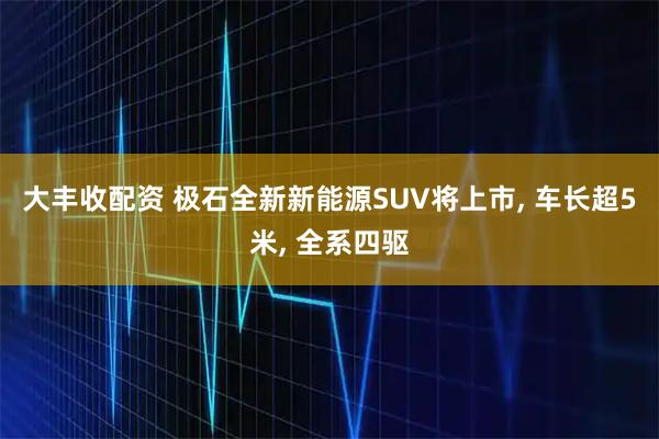 大丰收配资 极石全新新能源SUV将上市, 车长超5米, 全系四驱