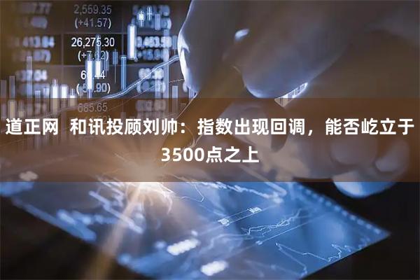 道正网  和讯投顾刘帅：指数出现回调，能否屹立于3500点之上